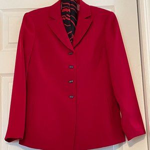 NEW Red Jacket & Matching Skirt